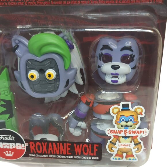 Funko SNAP: Five Nights at Freddy's Roxanne Wolf 3.5in Action Figure FNAF 2023 - Picture 5 of 8